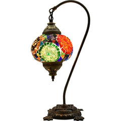 Decorative Turkish Glass Hanging Table Lamp