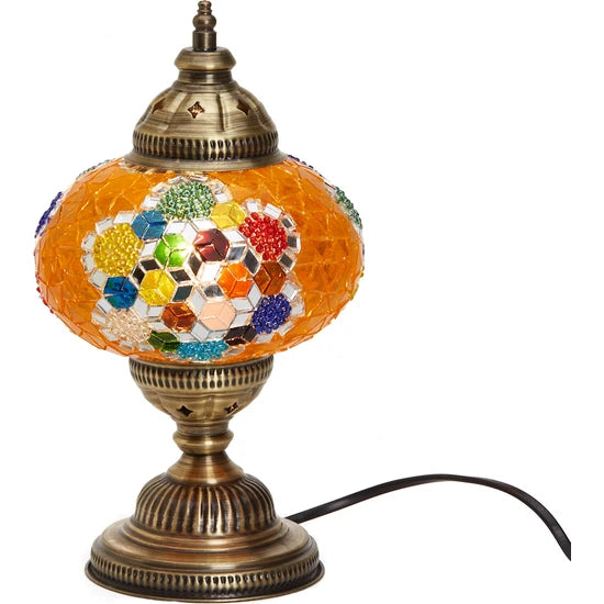 Decorative Turkish Glass Table Lamp