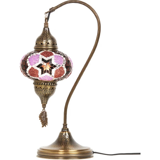 Decorative Turkish Mosaic Hanging Table Lamp