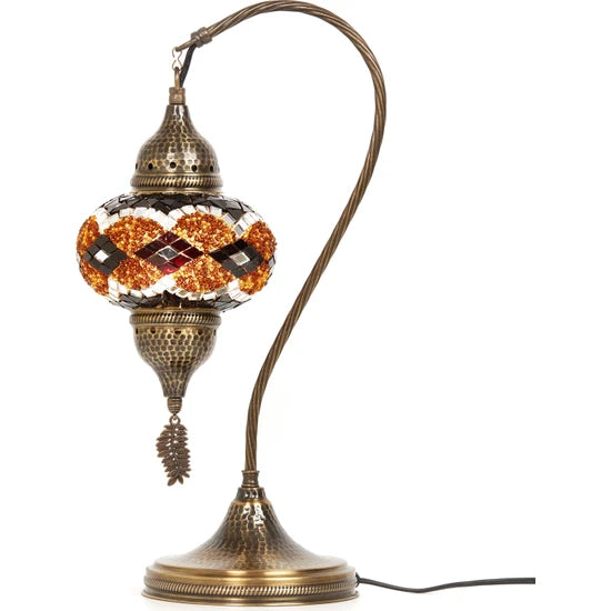 Decorative Turkish Stained Glass Hanging Table Lamp for sale