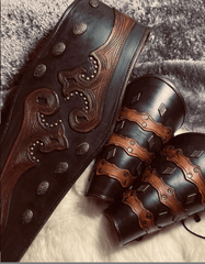 Dirilis Ertugrul Leather Belt and Armrest