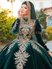 turkish islamic long emerald green clothing costume buy muslim dress online shopping