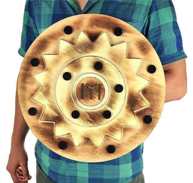 Wooden Kayi Shield For Kids