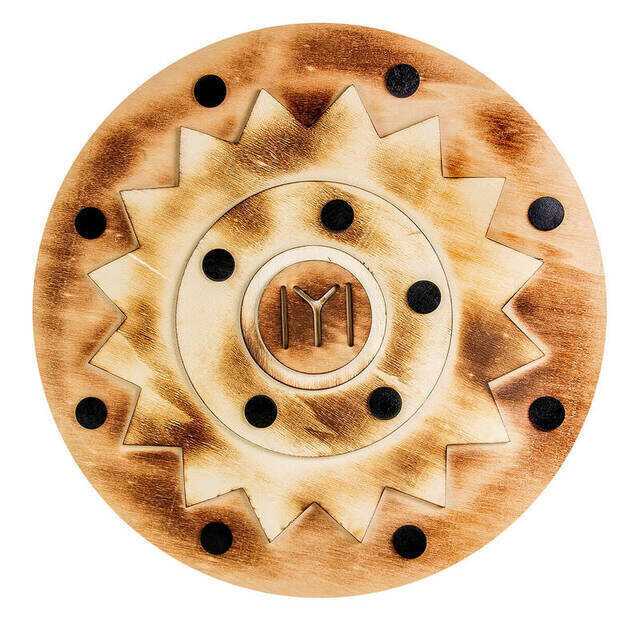 Wooden Kayi Shield For Kids