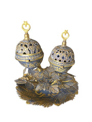 Handmade Copper Topkapi Palace  Incense Burner