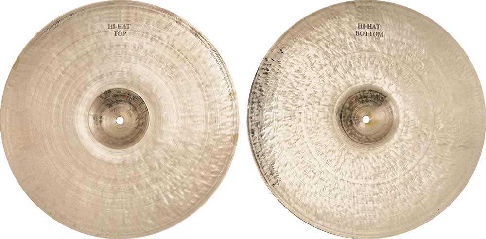 Hi-Hat Cymbals Stoned