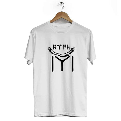 IYI Eagle Neck Short Sleeve T-Shirt