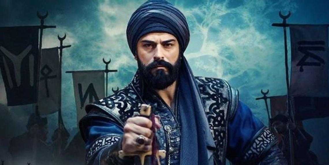Kurulus Osman Blue Turban of Osman Bey