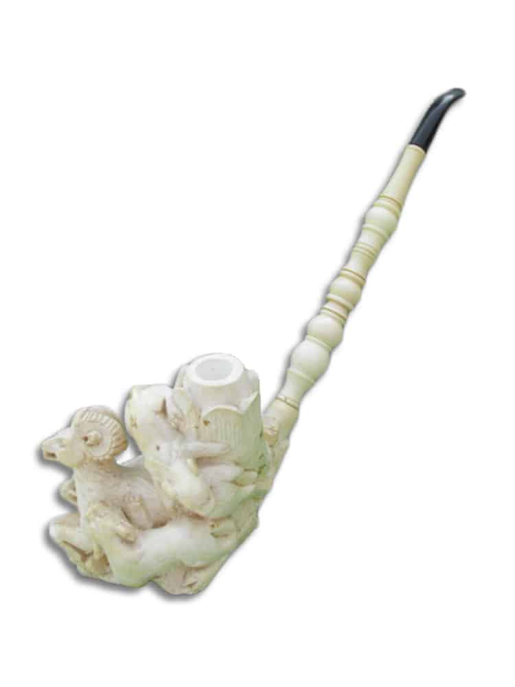 meerschaum-pipe-lions-and-deers