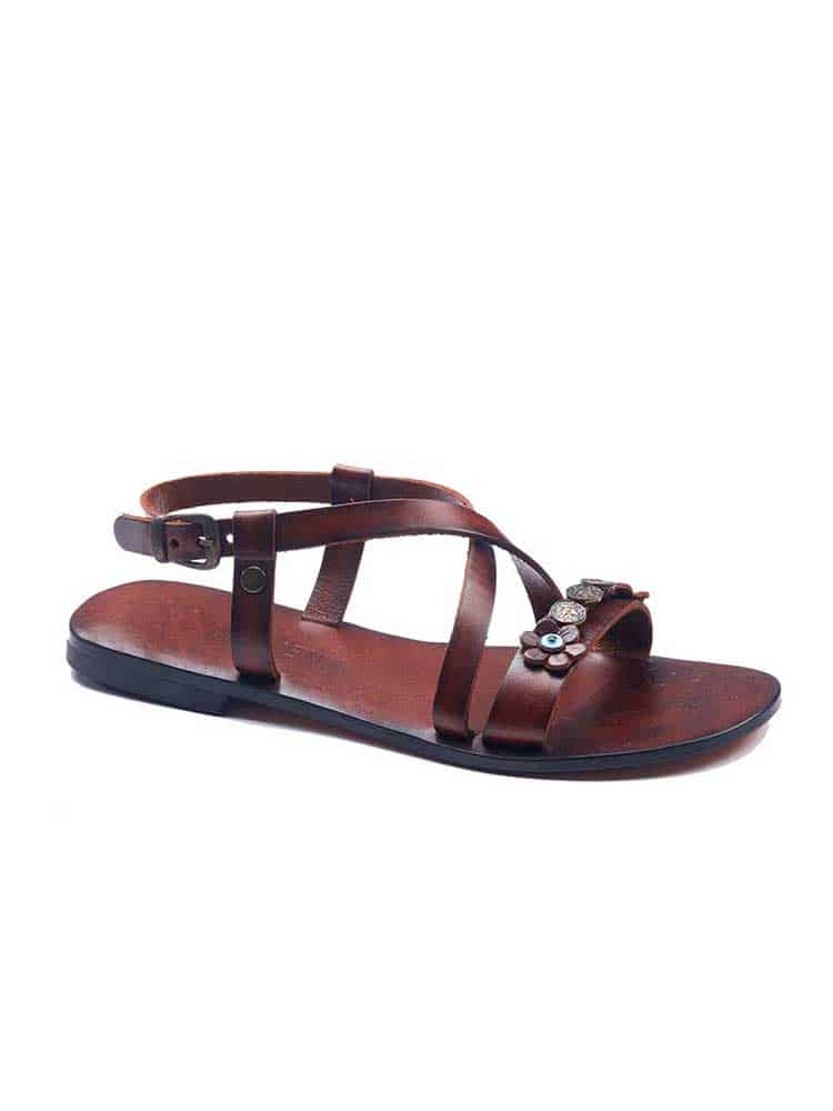 Metallic Detail Sandals