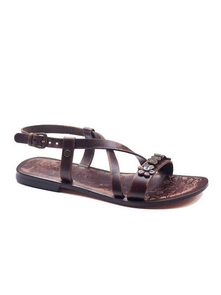 Metallic Detail Sandals