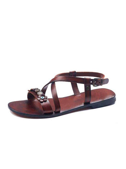 Metallic Detail Sandals