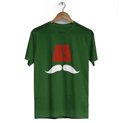 Ottoman Fez Neck Short Sleeve T-Shirt