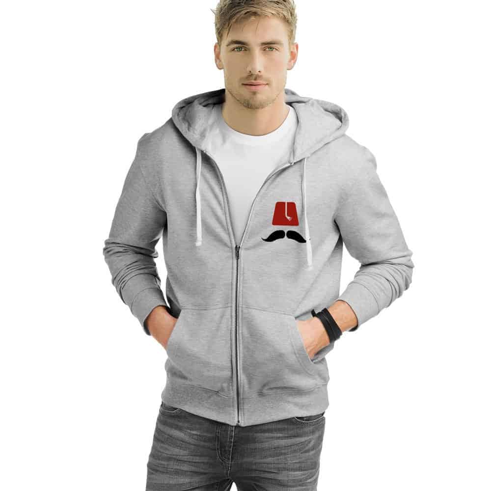 Ottoman Fez Turkish Zipped Sweatshirt