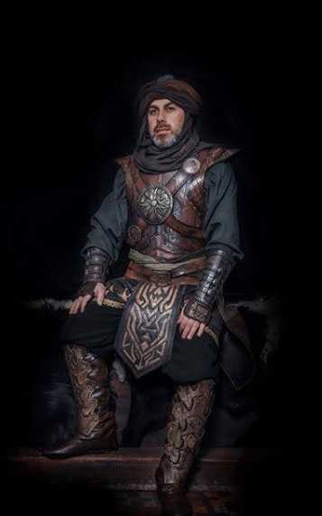 Resurrection ertugrul official cloth leather armor designer set