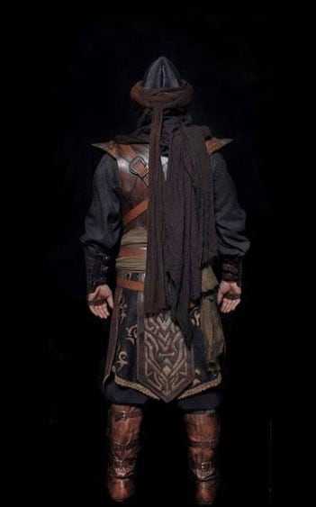 Ertugrul series alp costume cloth warrior leather armor set