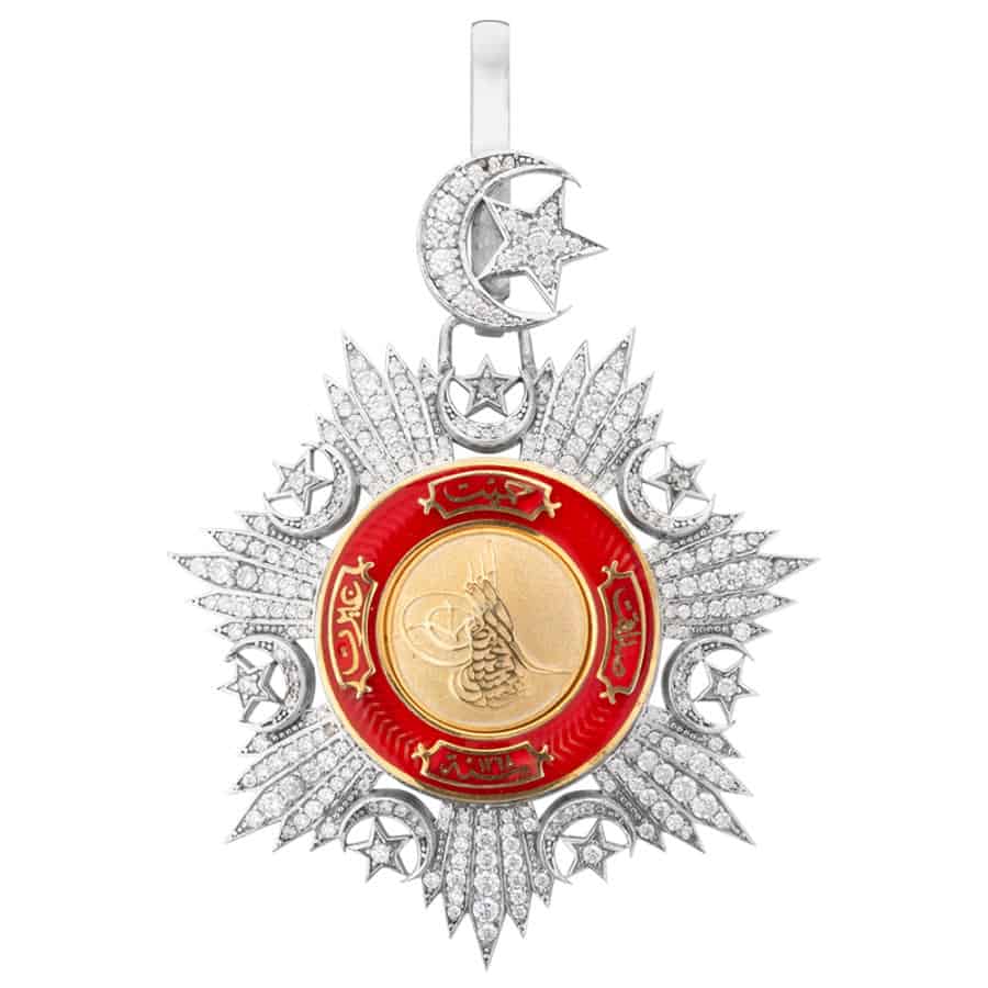 Payitaht Abdulhamid Series Ottoman Order of Mecidiye Medal Brooch