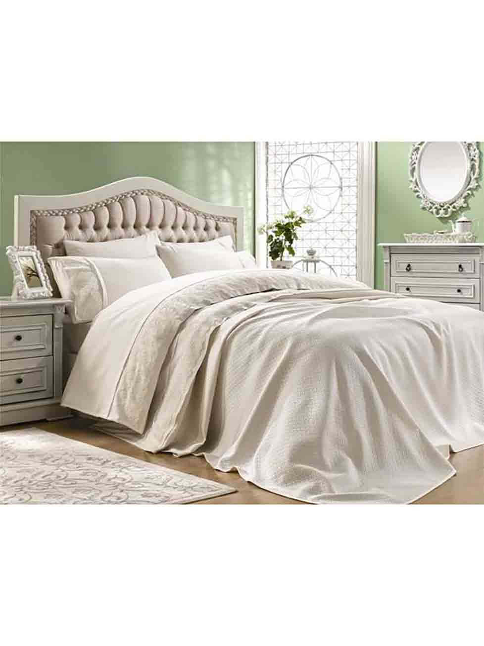 Pure Beige Bedding Set