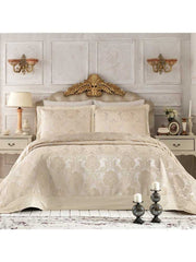 Pure Royal Beige Bedspread Set