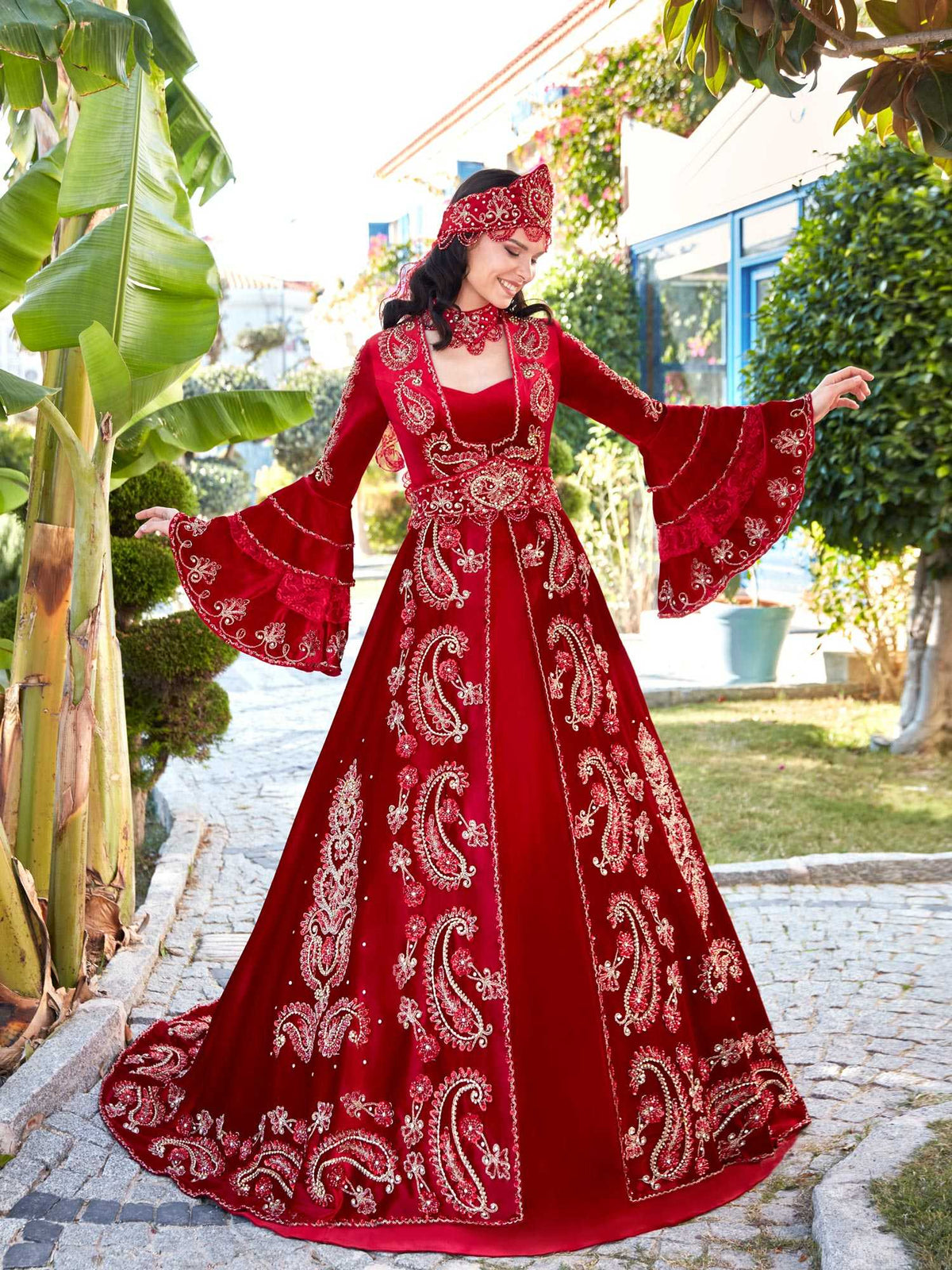 moroccan red formal evening henna kaftan dresses online shopping for sale