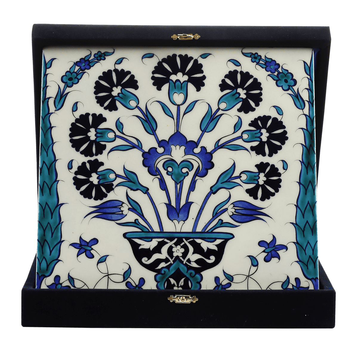 Replica Tile With Vase Pattern