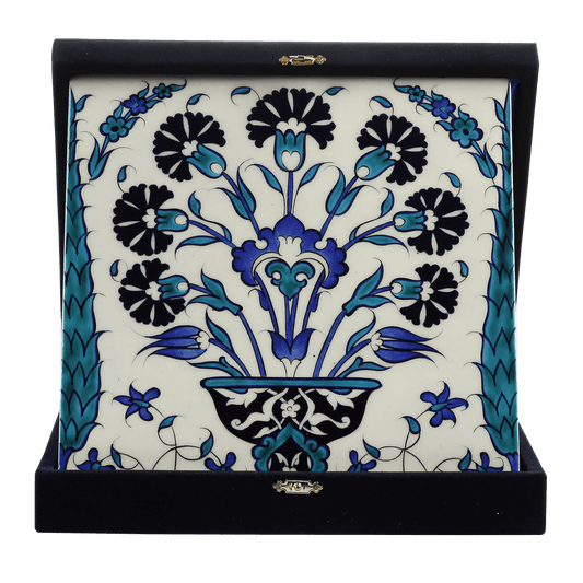 Replica Tile With Vase Pattern