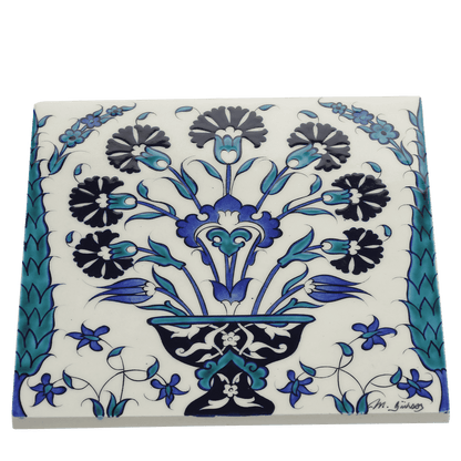 Replica Tile With Vase Pattern