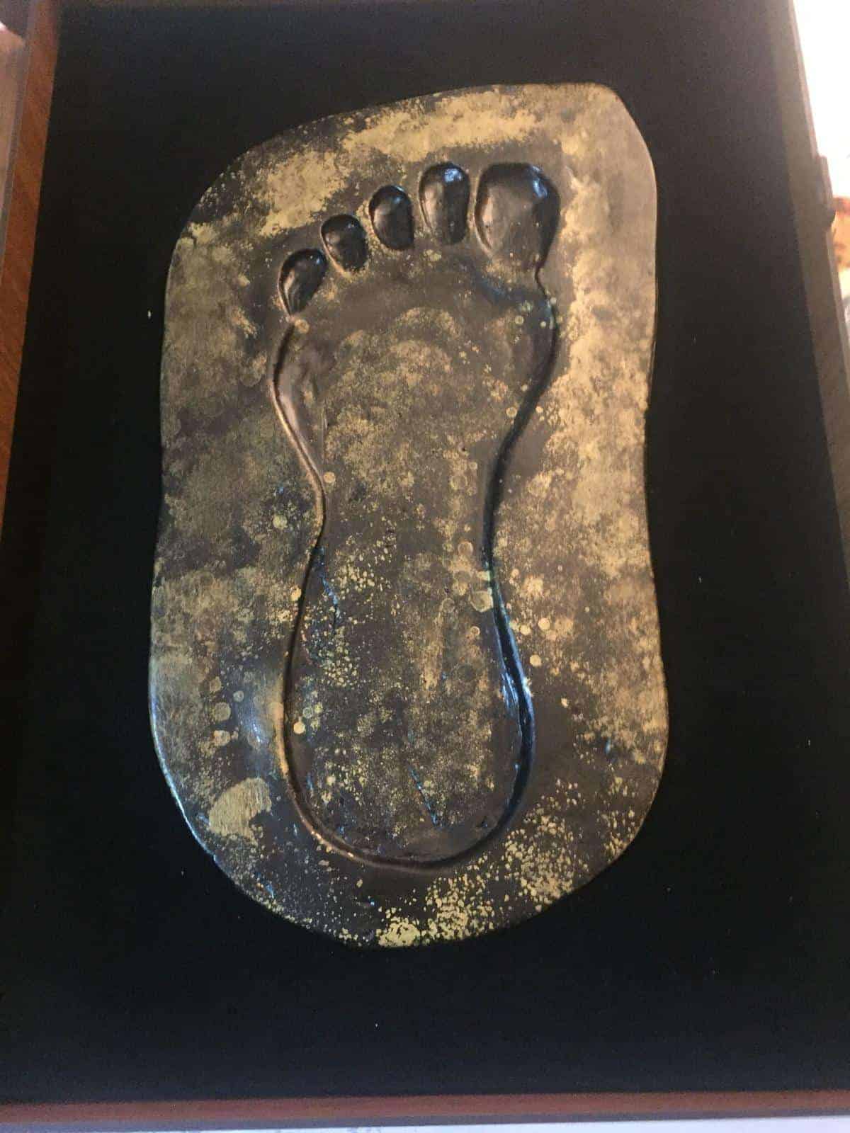 Footprint of Prophet Muhammad