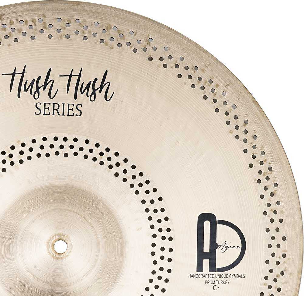 AGEAN Cymbals 14" Hush Hush Crash