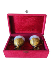 Royal Copper Hand Hammered Coffee Espresso Cups