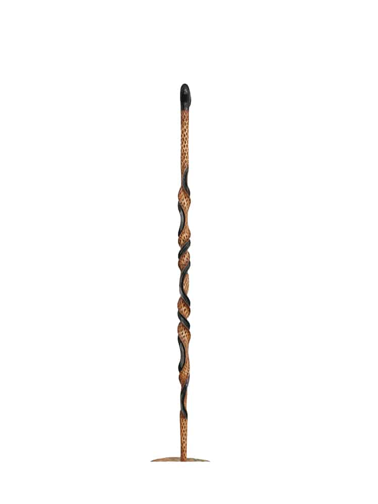 Classy Twisted Wood Walking Cane