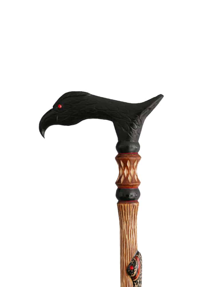 Derby Eagle Handle Sapling Cane