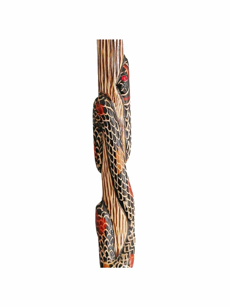 Freeform Hand Carved Walking Cane