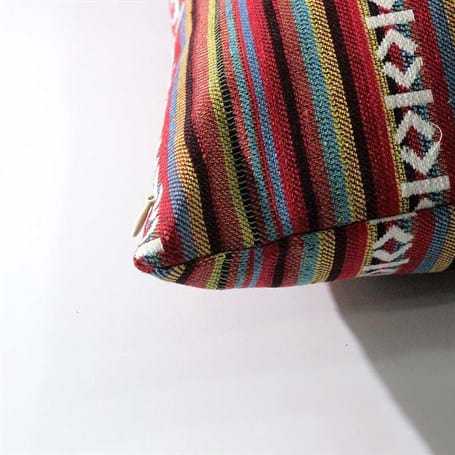 Thin Stripe Rug Pillow Turkish Kilims Pillows Case