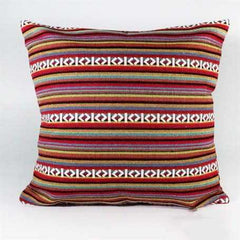 Thin Stripe Rug Pillow Turkish Kilims Pillows Case