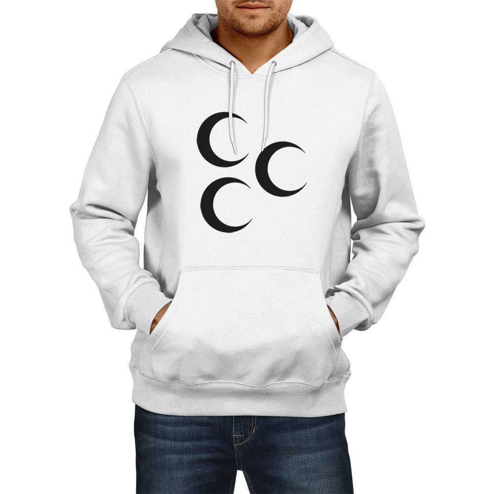 Three Crescent Hooded Sweatshirts