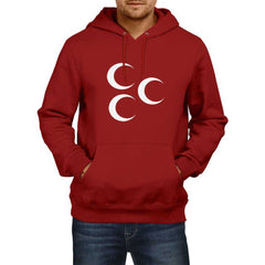 Three Crescent Hooded Sweatshirts