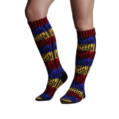 Traditional Turkish Pied Socks For Women