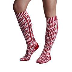 Traditional Turkish Red Socks For Women