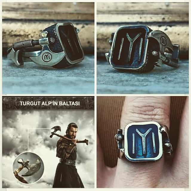 Turgut Alp Axe Rings