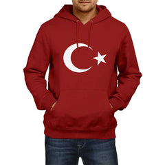 Turkish Flag Hooded Sweatshirts