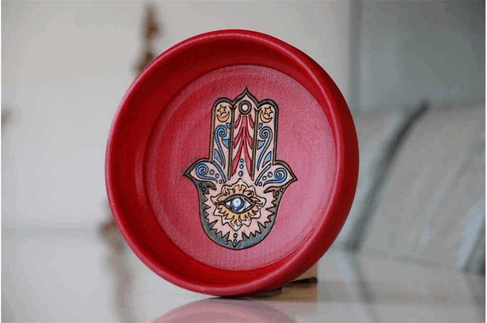 buy red hammam bowl