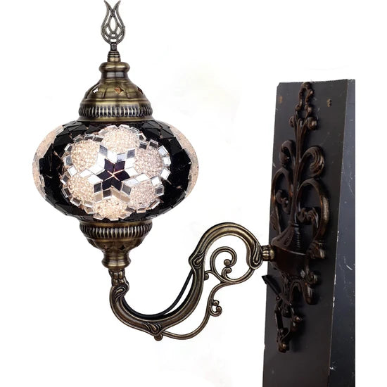 Turkish Handmade Mosaic Sconce