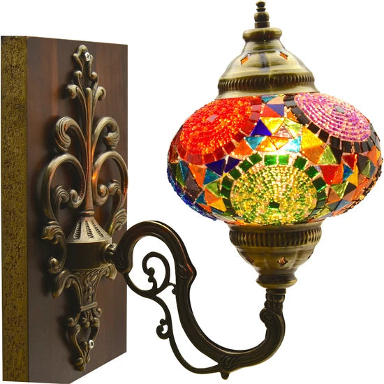 Turkish Light Fixture Mosaic Lamp