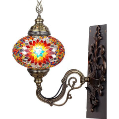 Turkish Moroccan Mosaic Sconce for sale