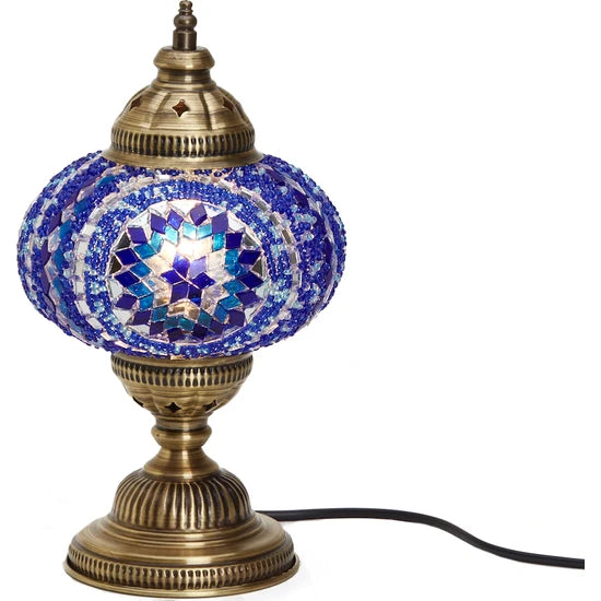 Turkish Moroccan Mosaic Table Lamp for sale