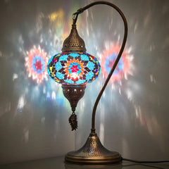 Turkish Mosaic Hanging Table Lamp