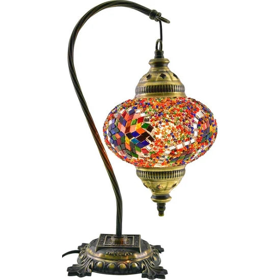 Turkish Mosaic Hanging Table Lamp for sale