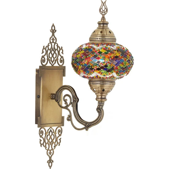 Turkish Mosaic Sconce Wall Lamp for sale