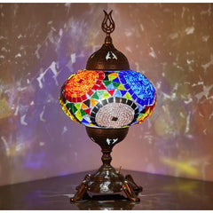 Turkish Mosaic Tabletop Light Fixture